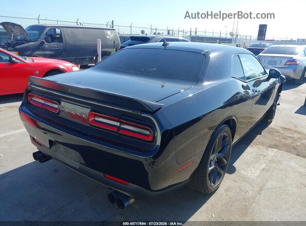 2C3CDZJG7KH715815 2019 DODGE CHALLENGER Черный Задняя правая четверть