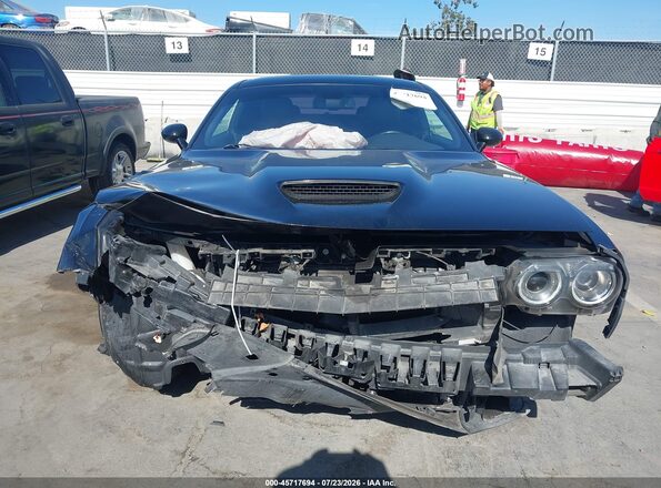 2C3CDZJG7KH715815 2019 DODGE CHALLENGER Черный Вид задней части салона