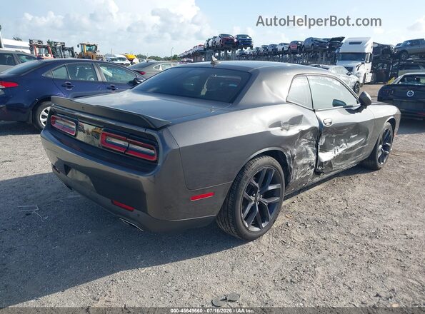 2C3CDZJG7LH222878 2020 DODGE CHALLENGER Серый Задняя правая четверть