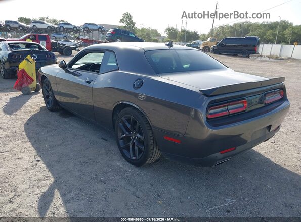 2C3CDZJG7LH222878 2020 DODGE CHALLENGER Серый Задняя левая четверть