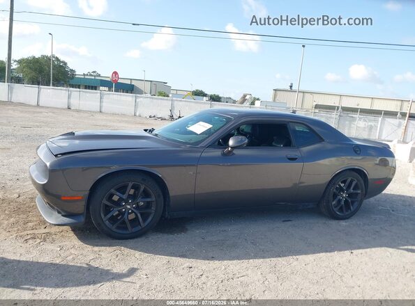 2C3CDZJG7LH222878 2020 DODGE CHALLENGER Серый Панорамный вид салона 360°