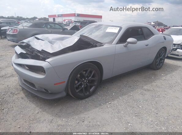 2C3CDZJG7LH230687 2020 DODGE CHALLENGER Light Blue Front left