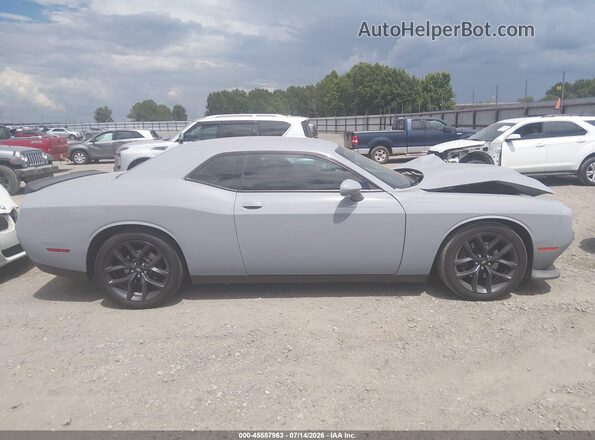 2C3CDZJG7LH230687 2020 DODGE CHALLENGER Light Blue Rear interior view