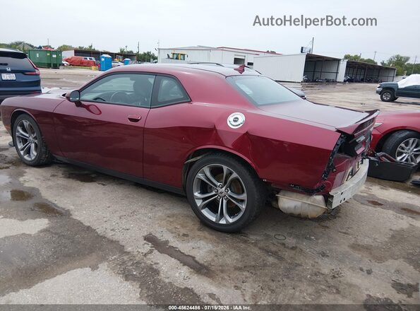 2C3CDZJG7MH517660 2021 DODGE CHALLENGER Red Tył lewy