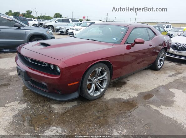2C3CDZJG7MH517660 2021 DODGE CHALLENGER Red Przód lewy