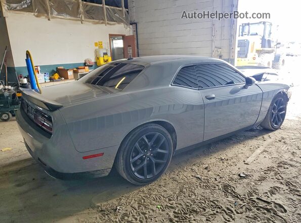2C3CDZJG7MH573808 2021 DODGE CHALLENGER Silver Trasero derecho