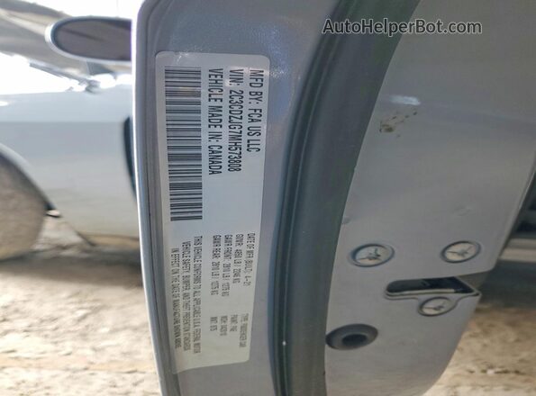 2C3CDZJG7MH573808 2021 DODGE CHALLENGER Silver Vista del compartimento del motor