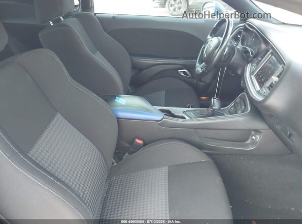 2C3CDZJG7NH112738 2022 DODGE CHALLENGER Blue წინა სალონის ხედი