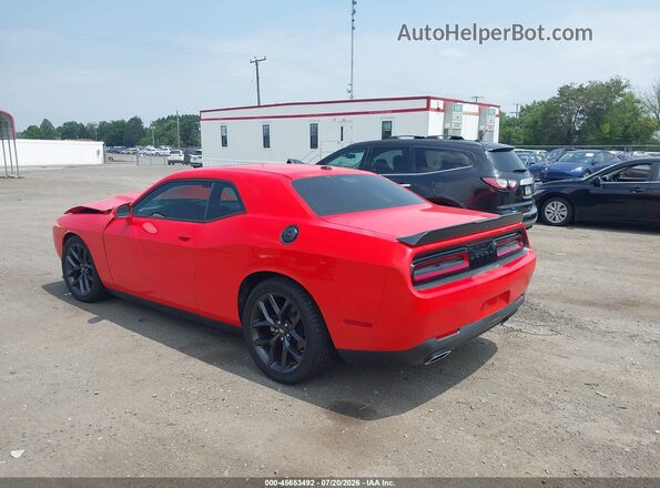 2C3CDZJG7NH117826 2022 DODGE CHALLENGER Orange Задня ліва чверть