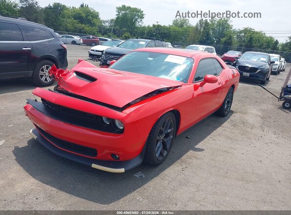 2C3CDZJG7NH117826 2022 DODGE CHALLENGER Orange Передня ліва чверть