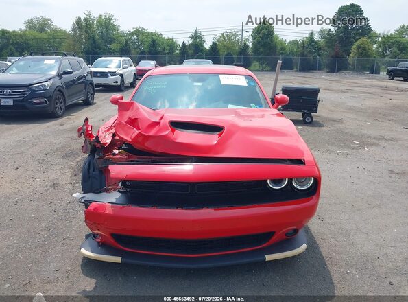 2C3CDZJG7NH117826 2022 DODGE CHALLENGER Orange Вид щитка приладів
