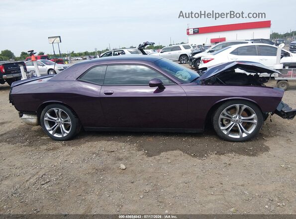 2C3CDZJG7NH210121 2022 DODGE CHALLENGER Purple სალონის 360-გრადუსიანი ხედი