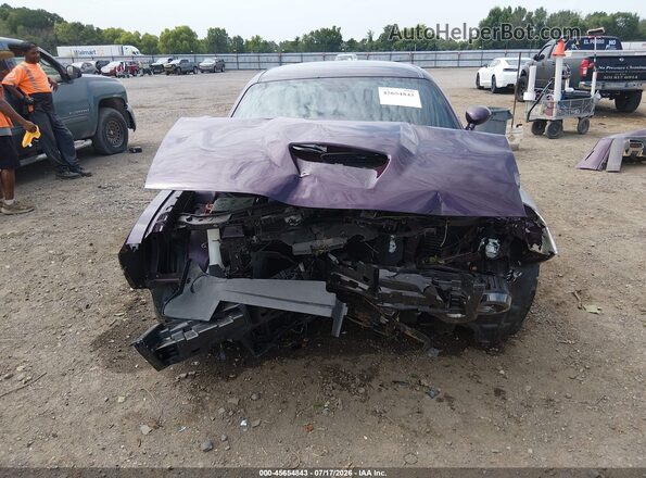 2C3CDZJG7NH210121 2022 DODGE CHALLENGER Purple უკანა სალონის ხედი