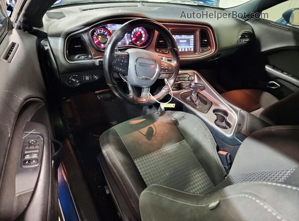 2C3CDZJG8MH665140 2021 DODGE CHALLENGER Blue წინა პანელის ხედი