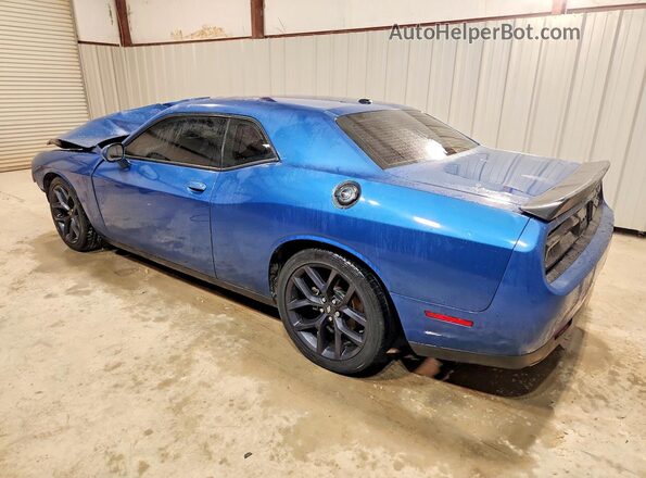 2C3CDZJG8MH665140 2021 DODGE CHALLENGER Blue უკანა მარცხენა