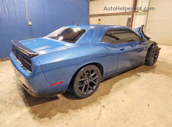 2C3CDZJG8MH665140 2021 DODGE CHALLENGER Blue უკანა მარჯვენა