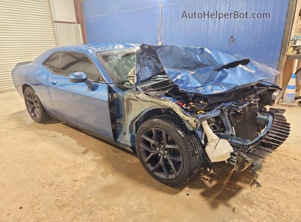 2C3CDZJG8MH665140 2021 DODGE CHALLENGER Blue წინა მარჯვენა