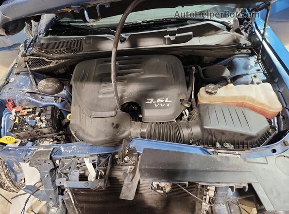2C3CDZJG8MH665140 2021 DODGE CHALLENGER Blue 
