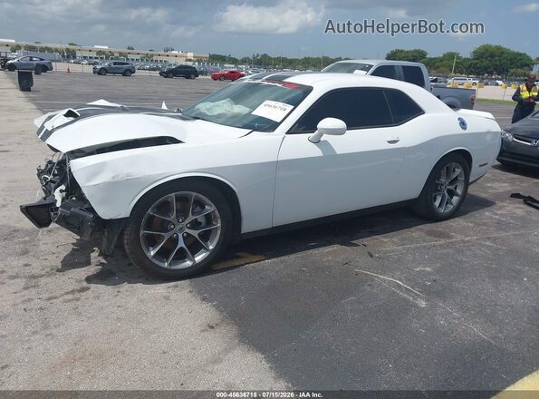 2C3CDZJG8NH136899 2022 DODGE CHALLENGER White Front left