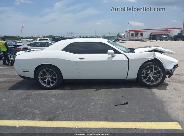 2C3CDZJG8NH136899 2022 DODGE CHALLENGER White 360 interior view