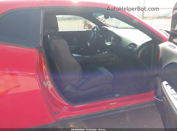 2C3CDZJG9KH574729 2019 DODGE CHALLENGER Red Вид салону спереду