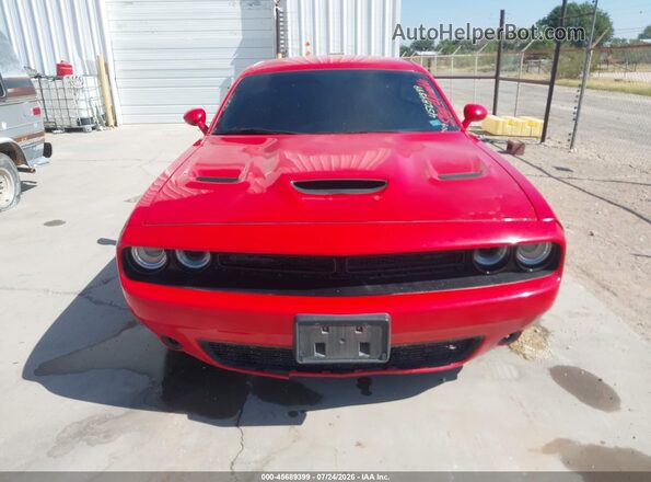 2C3CDZJG9KH574729 2019 DODGE CHALLENGER Red Вид спереду