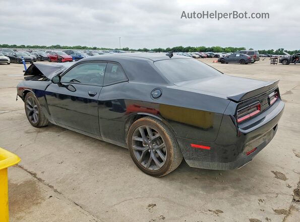 2C3CDZJG9MH665180 2021 DODGE CHALLENGER Black Задня ліва чверть