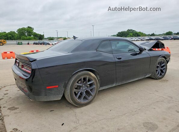 2C3CDZJG9MH665180 2021 DODGE CHALLENGER Black Задня права чверть