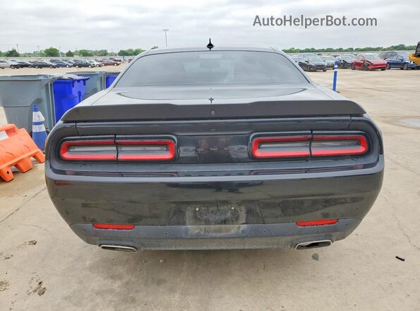 2C3CDZJG9MH665180 2021 DODGE CHALLENGER Black Вид ззаду