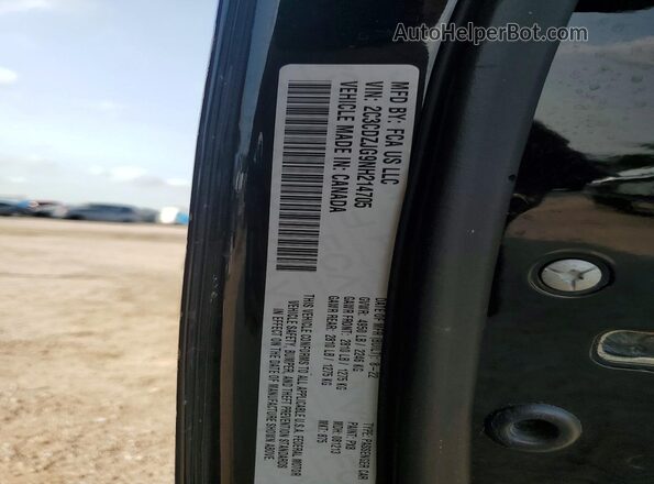 2C3CDZJG9NH214705 2022 DODGE CHALLENGER Black Engine compartment view