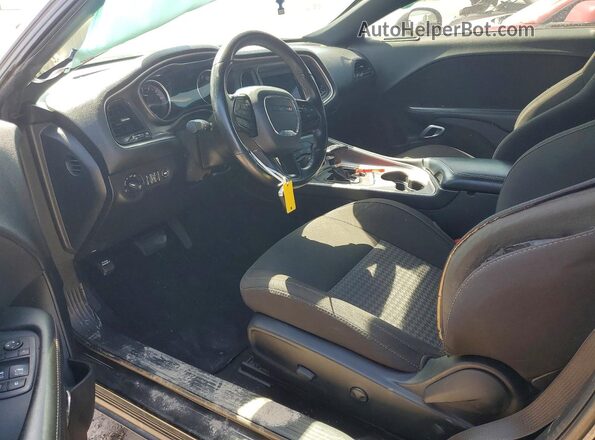 2C3CDZJG9NH214705 2022 DODGE CHALLENGER Black Dashboard view