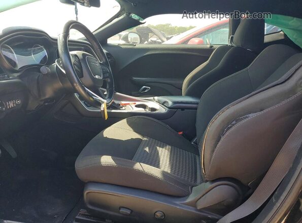 2C3CDZJG9NH214705 2022 DODGE CHALLENGER Black Front interior view