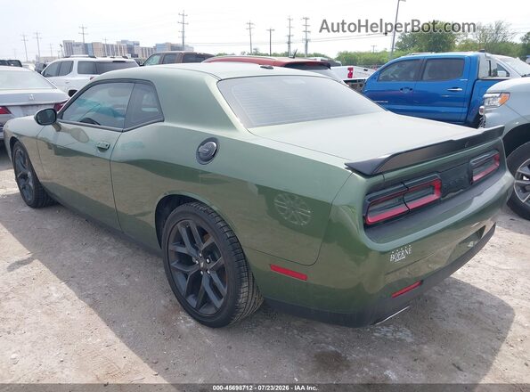 2C3CDZJG9PH549952 2023 DODGE CHALLENGER Зеленый Задняя левая четверть