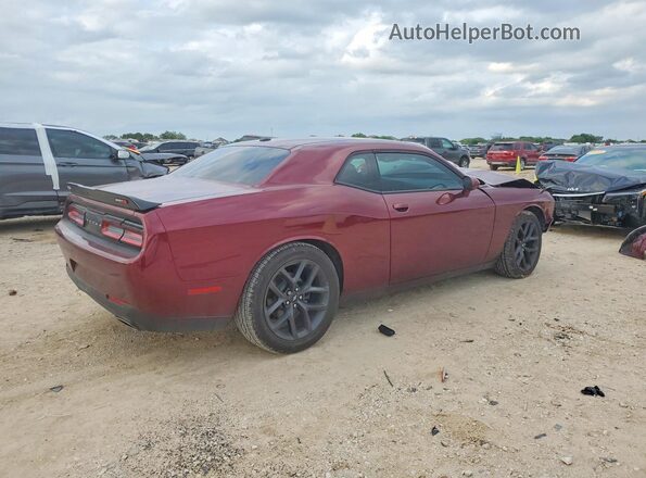 2C3CDZJGXKH540332 2019 DODGE CHALLENGER Red Rear right