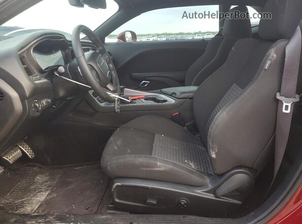 2C3CDZJGXKH540332 2019 DODGE CHALLENGER Red Front interior view