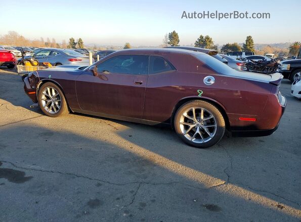 2C3CDZJGXLH253803 2020 DODGE CHALLENGER Purple Rear left