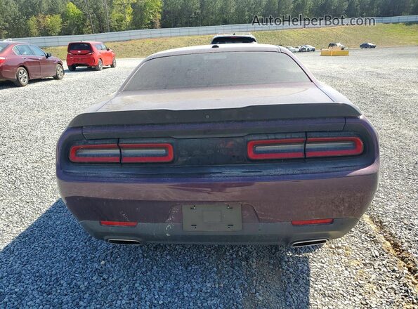 2C3CDZJGXMH517393 2021 DODGE CHALLENGER Purple Vista trasera