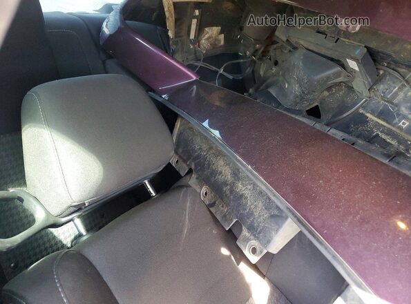 2C3CDZJGXMH517393 2021 DODGE CHALLENGER Purple Vista de los asientos traseros