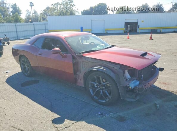 2C3CDZJGXMH664488 2021 DODGE CHALLENGER Maroon Front right
