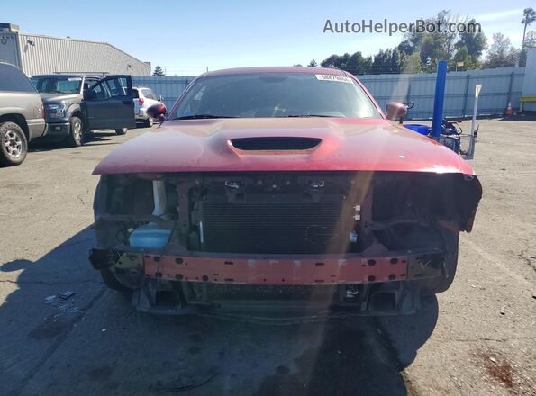 2C3CDZJGXMH664488 2021 DODGE CHALLENGER Maroon Front view