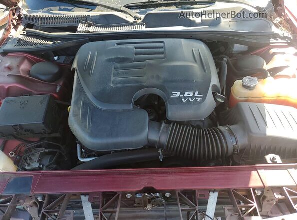 2C3CDZJGXMH664488 2021 DODGE CHALLENGER Maroon Rear interior view