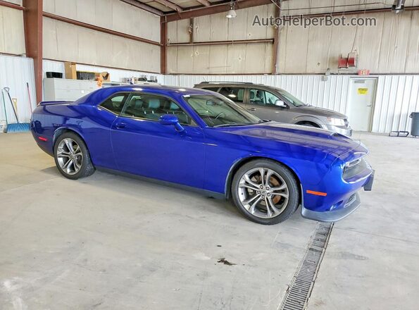 2C3CDZJGXMH672641 2021 DODGE CHALLENGER Blue Передня права чверть