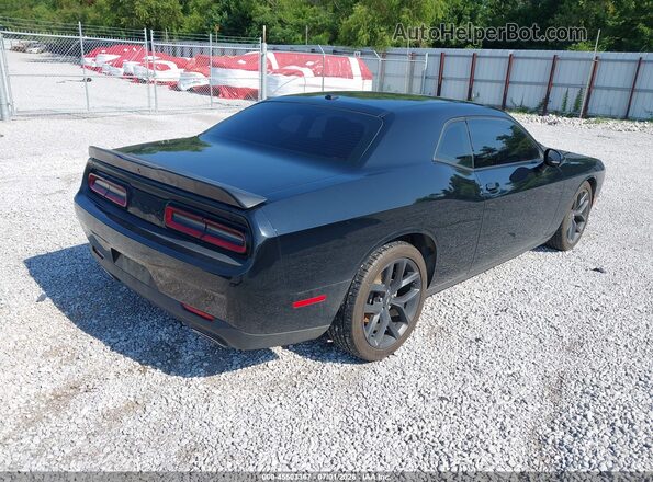 2C3CDZJGXNH122471 2022 DODGE CHALLENGER Black Задня права чверть