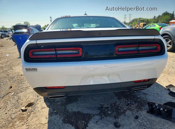 2C3CDZJGXNH218603 2022 DODGE CHALLENGER White Rear view