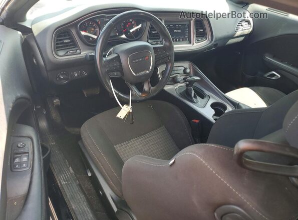 2C3CDZJGXPH549605 2023 DODGE CHALLENGER Black Vista del salpicadero