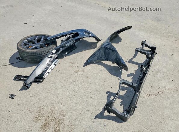 2C3CDZJGXPH549605 2023 DODGE CHALLENGER Black Vista del compartimento del motor
