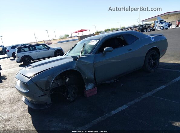 2C3CDZJGXPH685622 2023 DODGE CHALLENGER Gray Vista tres cuartos delantera izquierda