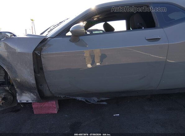 2C3CDZJGXPH685622 2023 DODGE CHALLENGER Gray Vista frontal