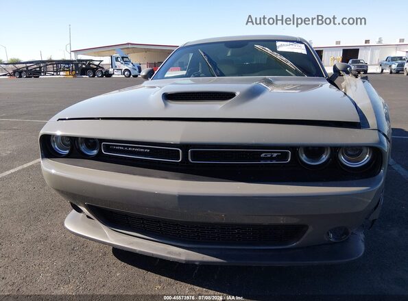 2C3CDZJGXPH685622 2023 DODGE CHALLENGER Gray Vista interior de 360 grados