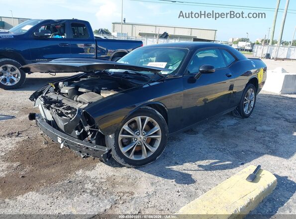 2C3CDZKG0LH149514 2020 DODGE CHALLENGER Black Przód lewy